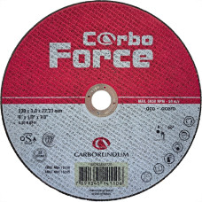 Disco Corte Ferro Carborundum 9''X1/8''X7/8''- 2 Telas