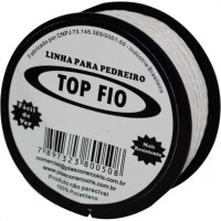 Linha Para Pedreiro Trancada Top Fio 100M - Kit C/12 Pecas