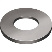 Arruela Lisa Jomarca Inox 1/4'' Com 200 Pecas