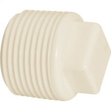 Plug Branco Amanco Rosca 1/2'' - Kit C/50 Pecas