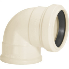 Joelho Branco Amanco 40Mm X 38Mm Com Anel Labial