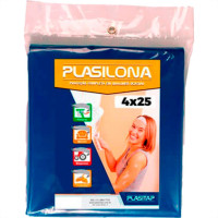 Lona Plastica Plasitap Azul 4X25Mt