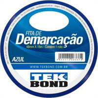 Fita Demarcao Solo Tek 48Mmx15M-Azul