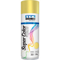 Spray Tek Metalico Dourado 350Ml