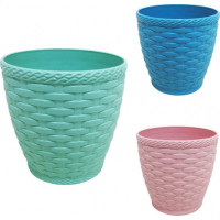 Vaso Rattan Redondo Color M2