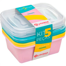 Kit C/5Pcs Organiza Ret 750Ml-6326