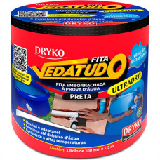 Fita Vedatudo Dryko Preta 10X 1,5Mt