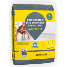 Arg.Quartzolit Int Cinza Piso 20Kg