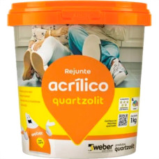 Rejunte Quartz Acr. Branco 1Kg