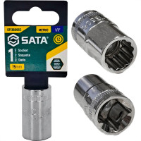 Soquete Sextavado 1/2X15 Sata-13306Sc