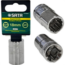 Soquete Sextavado 1/2X18 Sata-13309Sc