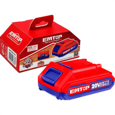 Bateria Emtop Li-Ion 20V 2.0A