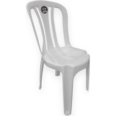 Cadeira Plast.Bistro Arcos Branca
