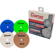 Disco P/Polimento Cortag Kit C/4Pc