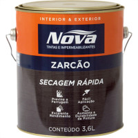 Zarcao Nova Tintas Cinza.3,6Lt