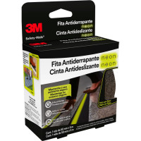 Fita Antiderrapante 3M Int.5Mt - Pto/Neon