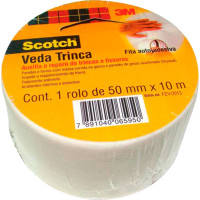 Fita Veda Trinca 3M Scotch 50X10Mt