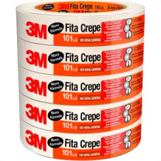 Fita Crepe 3M 101La Uso Ger.24X50M - Kit C/5 RL