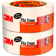 Fita Crepe 3M 101La Uso Ger.48X50M - Kit C/2 RL