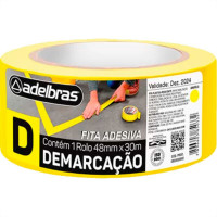 Fita Demarcao Solo Adel.48Mmx14Mt-Ama