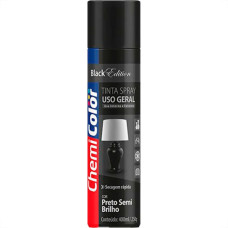 Spray Chemic.Geral Preto Semi.400Ml