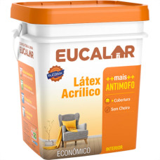 Latex Eucalar Acrilico 18Lt Areia