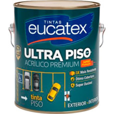 Tinta Eucatex Piso 3,6Lt Verm.Seguranca