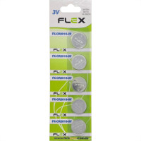 Pilha Bateria Flex Botao Cr2016 C/5