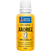 Corante Xadrez Amarelo    50 Ml - Kit C/12 PC