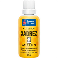 Corante Xadrez Amarelo    50 Ml - Kit C/12 PC