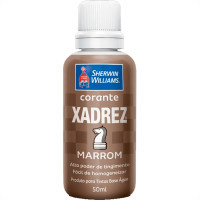 Corante Xadrez Marrom    50 Ml - Kit C/12 PC