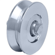 Roldana P/Portao C/Parafuso 4'' - Kit C/2 PC