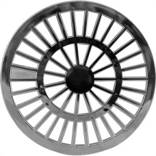 Grelha Plast.Redonda Cro 100 Luconi - Kit C/10 PC