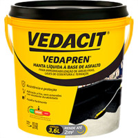 Vedacit Vedapren Preto 3,6Kg