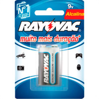 Pilha Rayovac Alcalina Bateria  9V