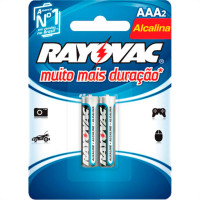 Pilha Rayovac Alc Palito C/02