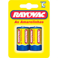 Pilha Rayovac Amarela, Media  C/2