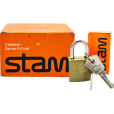 Cadeado Stam 20 Zamack - Kit C/10 PC