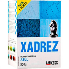 Po Xadrez Azul   500 Grs