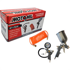 Kit Acessorio P/Pintura Motomil C/04Pc