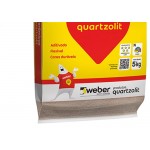 Rejunte Quartzolit Cinza Artico 5Kg - Kit C/6 Saco