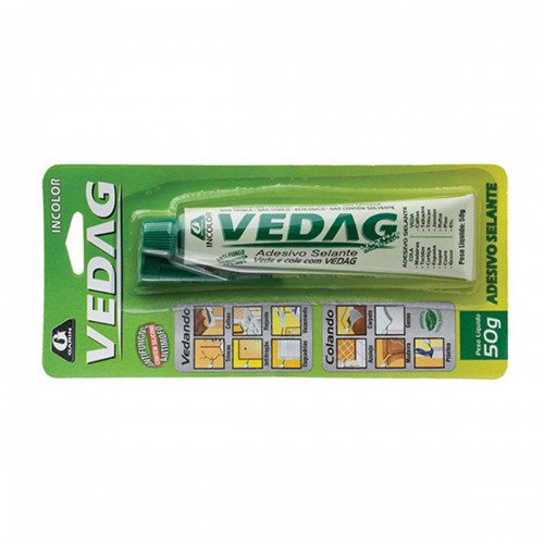 Vedacalha Vedag Incolor 50Gr Garin - Kit C/12 Unidades