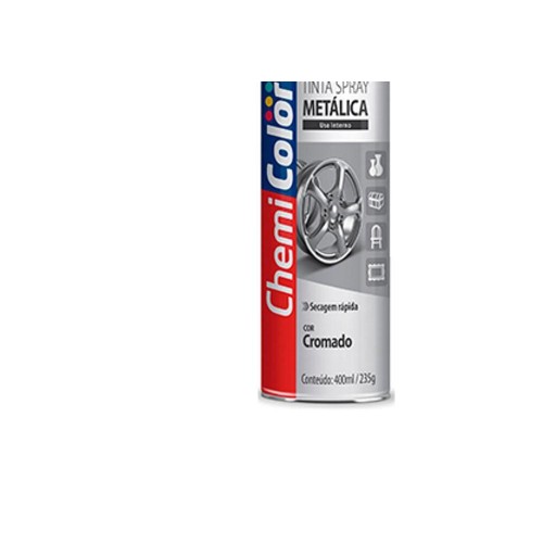 Spray Chemicolor Metalica Cromado 400Ml