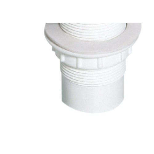 Valvula Plast Tanque Luconi 1.1/2 Branco - Kit C/25 Unidades