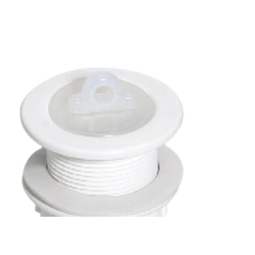 Valvula Plast Tanque Luconi 1.1/2 Branco - Kit C/25 Unidades