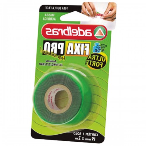 Fita Dupla-Face Adelbras F.Pro Verde 19Mmx2