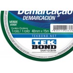 Fita Ades Demarcacao Tekbond Verde 48Mmx15M