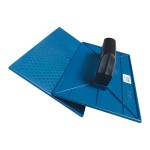 Desempenadeira Pvc Emave Azul Corrugada 16X28 - Kit C/6 Unidades