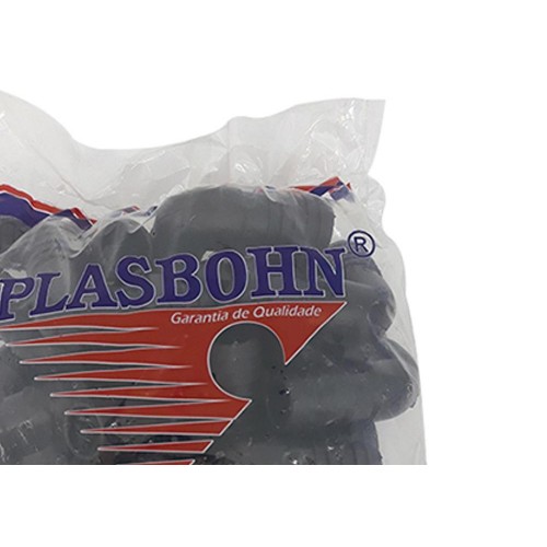 Cotovelo Plasbohn Duplo 3/4 Preto - Kit C/25 Unidades