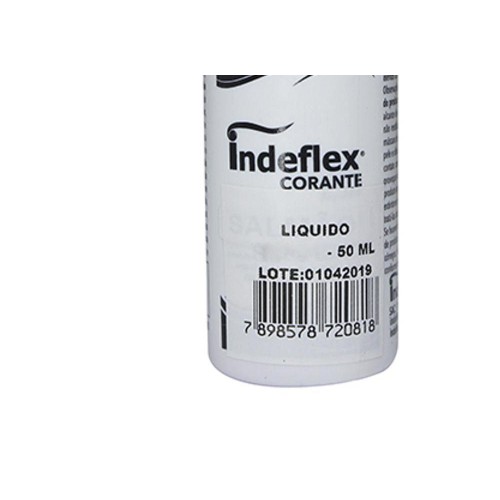 Corante Indeflex Branco 50Ml - Kit C/12 Unidades